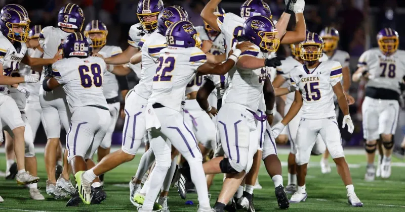 Eureka stops Troy Buchanan's two-point attempt in overtime to win exciting opener