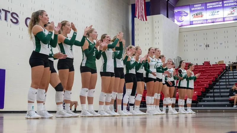 Harding deals Northwest first defeat in volleyball, 3-1