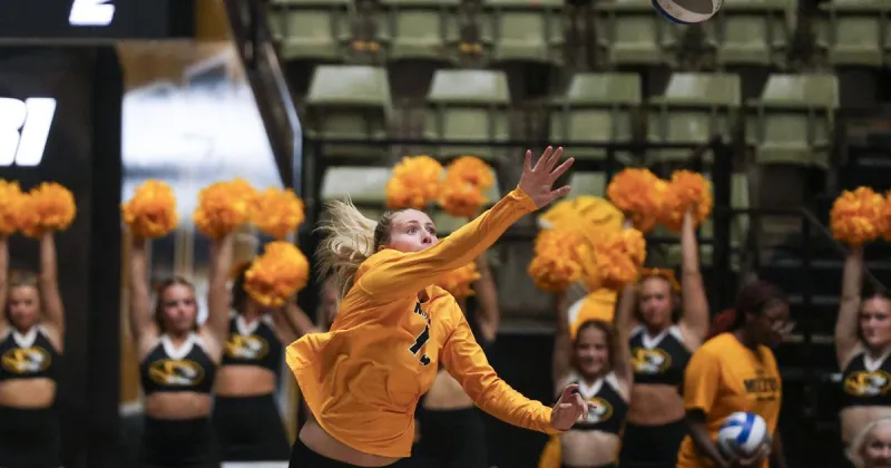 O'Reilly, Larkin provide big spark in second set to lift Mizzou volleyball to sweep over Idaho