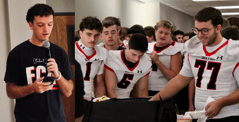 More Than 120 Students Gather for FCA Breakfast