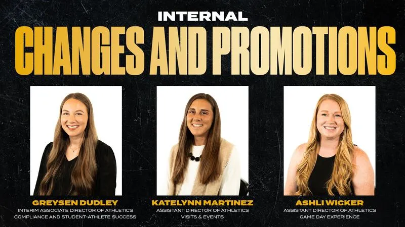 Griffon Athletics announces staff promotions, title changes