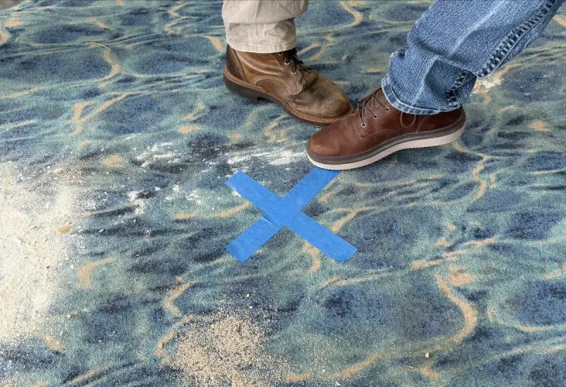 Springfield airport to remove last carpet square