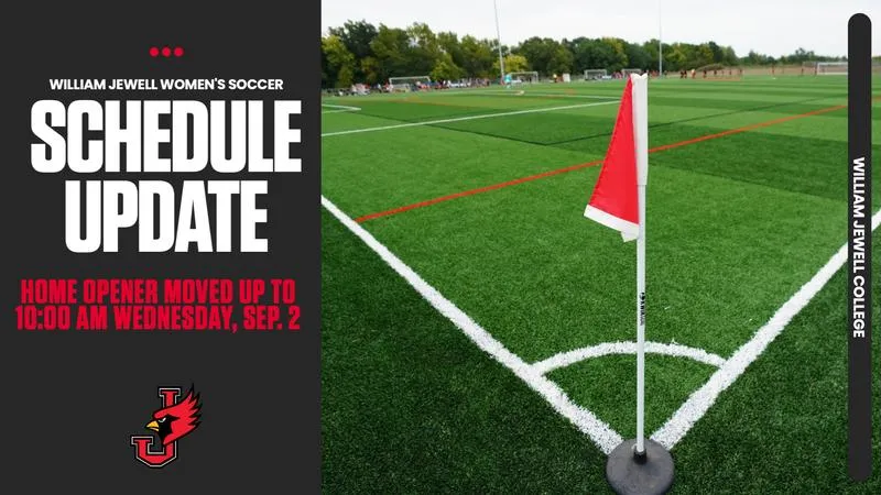 Women's Soccer Home Opener Moved to 10:00 AM, Wednesday Sep. 2