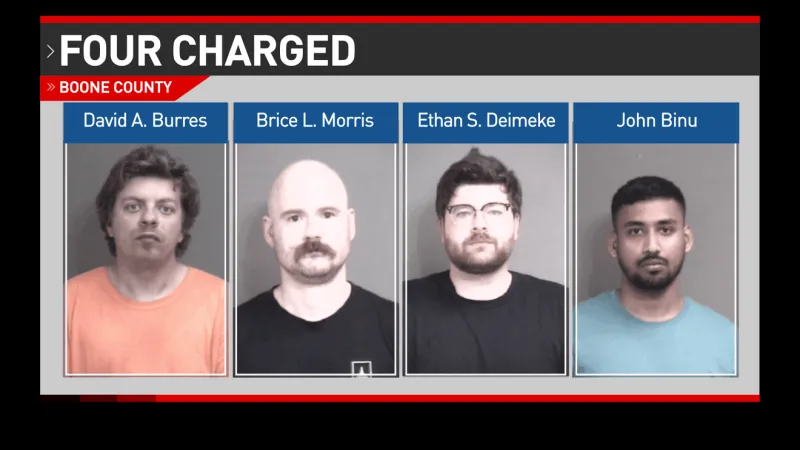 Federal grand jury indicts eight arrested in Boone County child predator sting