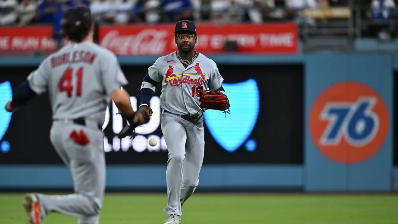 Saggese hits go-ahead single in the 10th in the Cardinals' 8-6 victory over the Dodgers