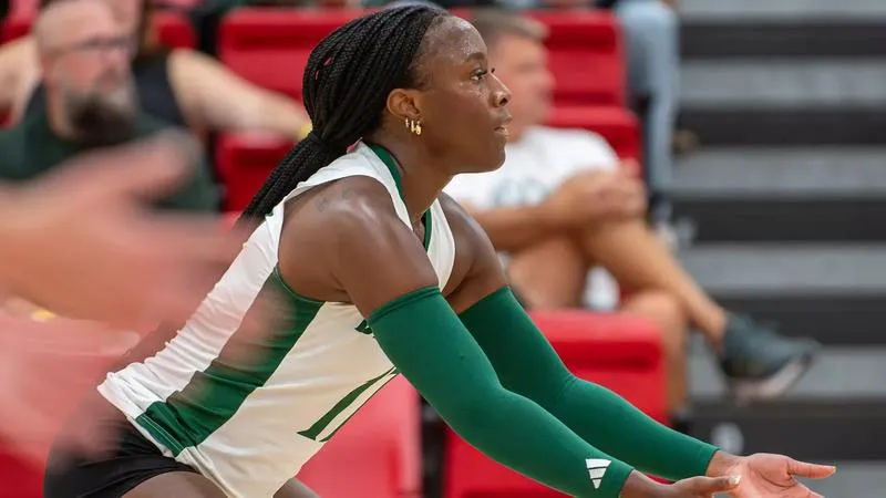 No. 10 Mustangs down Bearcats in three