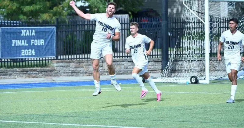 Columbia college men's soccer wins on the road
