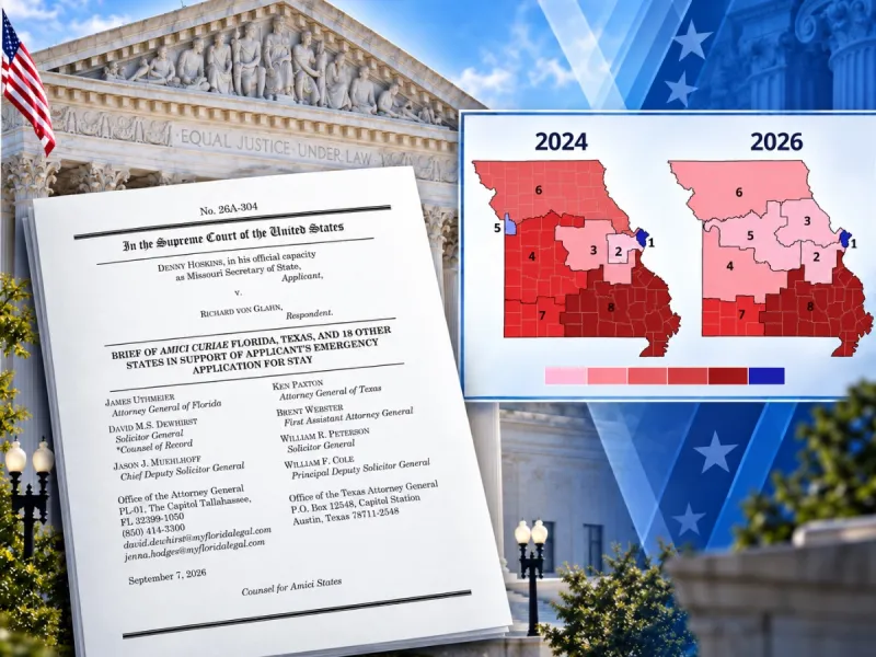 Twenty GOP-led states join Missouri's Supreme Court map fight as ballot deadline approaches