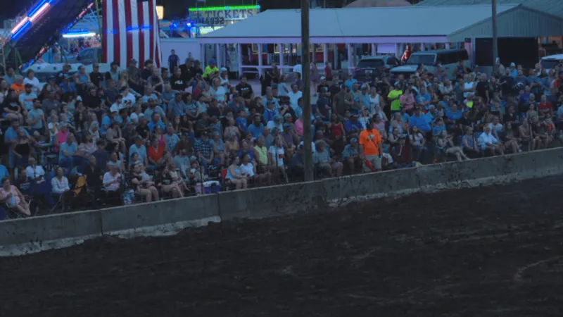 Mokane World's Fair ends with a hit as demolition derby drivers keep rolling