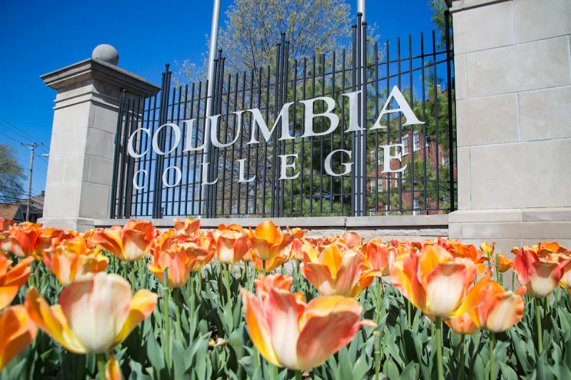 (LISTEN): Columbia College's president experiences his first "storm the gate" and praises the tradition and turnout