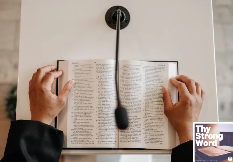 Thy Strong Word - 1 Corinthians 1:1--17: Your Pastor Wasn't Crucified for You