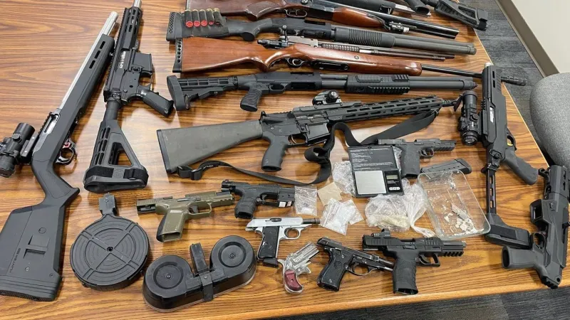 Three jailed without bond after Callaway County traffic stops uncover guns, drugs