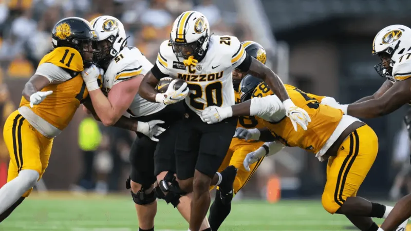Mizzou eyes All-American OT Cayden Green's return against Kansas as RB depth thins again