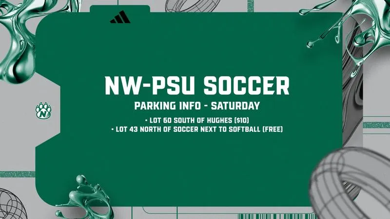Soccer Parking Options Saturday -- Pittsburg State at Northwest