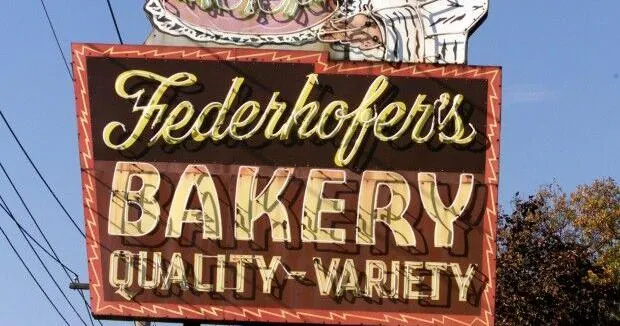 Founder of Federhofer's Bakery dies. He was known for hard work and kindness