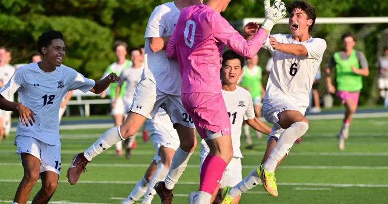 CBC battles from three goals down to knock off Ladue in penalty kicks
