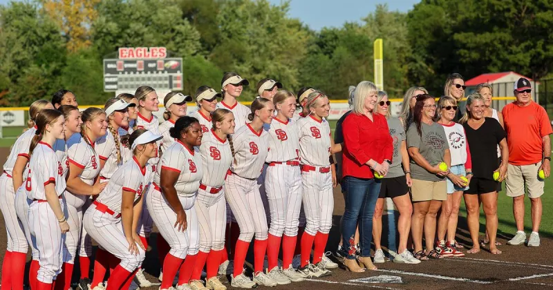 Deja vu strikes as Southern Boone softball honors 1986 state championship team