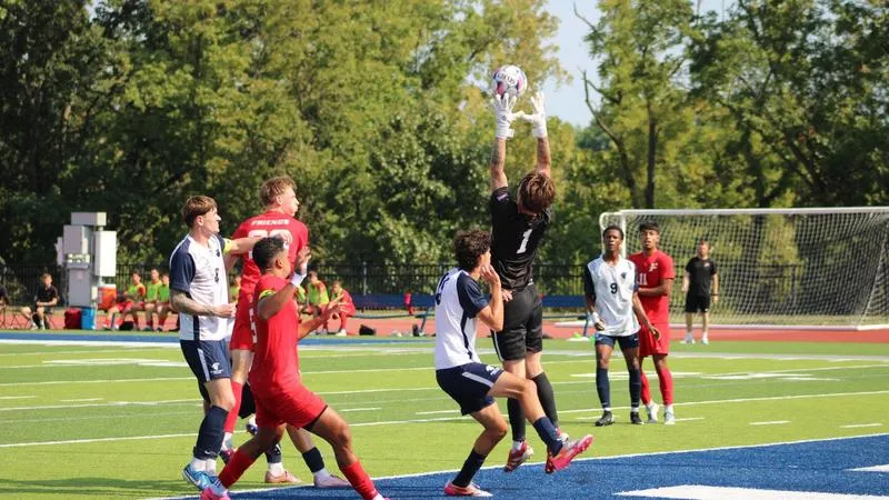 Back-and-Forth Battle Ends in Draw for Men's Soccer