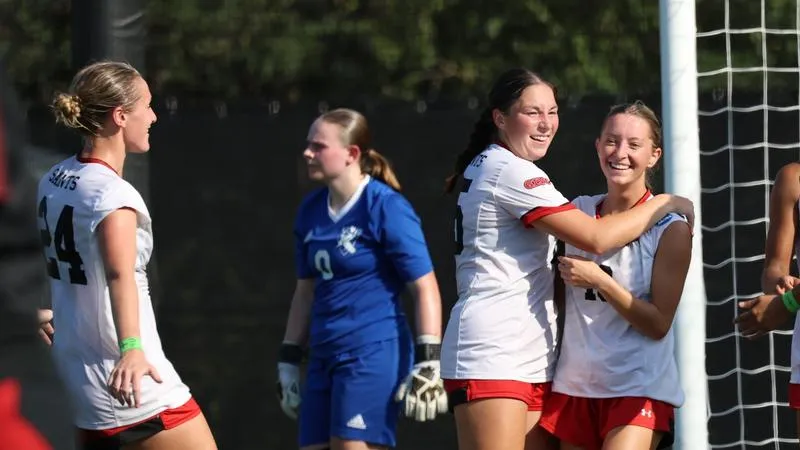 Four Saints Net First Goals of Season in 4-1 Drubbing of Lewis