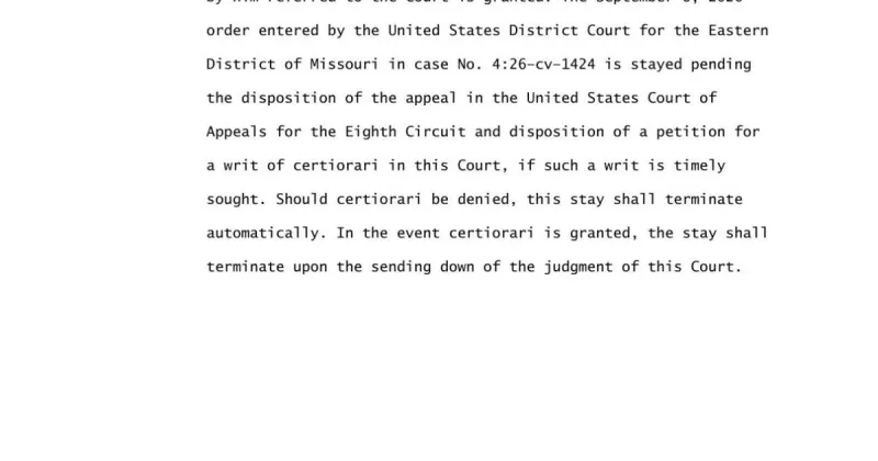 Read the Supreme Court's Thusday ruling on Missouri voting maps