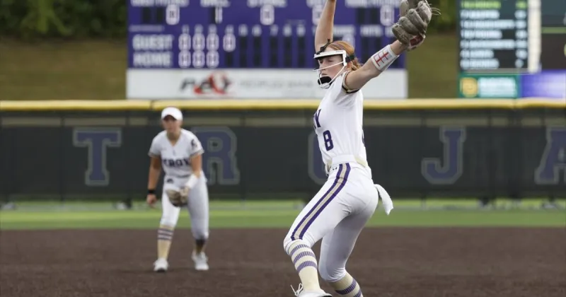 Avery Dennis pitches Troy past Francis Howell in battle of GAC South softball powers