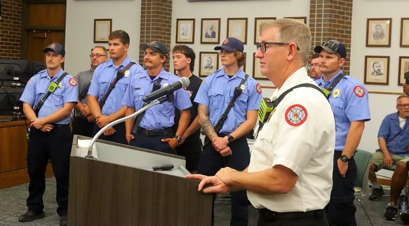Mayor Williams Honors Sedalia Firefighters