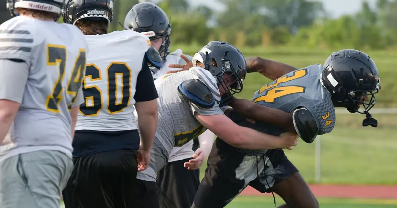 Battle football ready to climb uphill against Helias