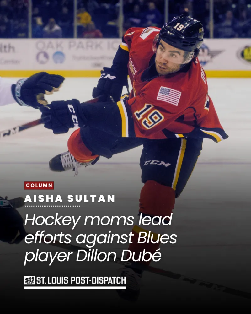 Sultan: Hockey moms lead efforts against Blues player Dillon Dub
