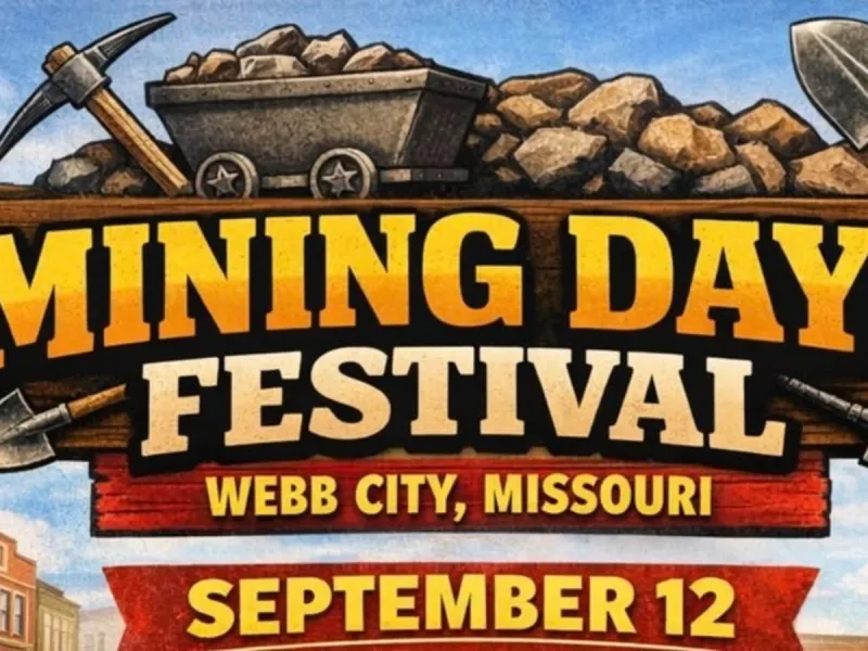 Enjoy Mining Days at Webb City's King Jack Park this Saturday