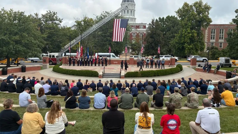 Mizzou hosted 9/11 remembrance ceremony at Traditions Plaza