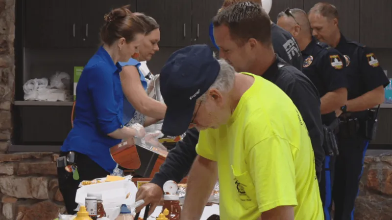 JC Board of Realtors serves lunch to first responders in honor of 9/11 anniversary