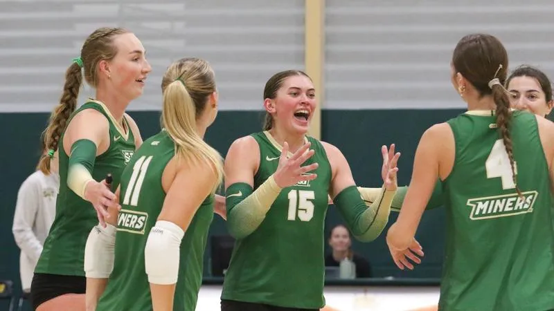 Miners Hit .376 in Sweep of Union