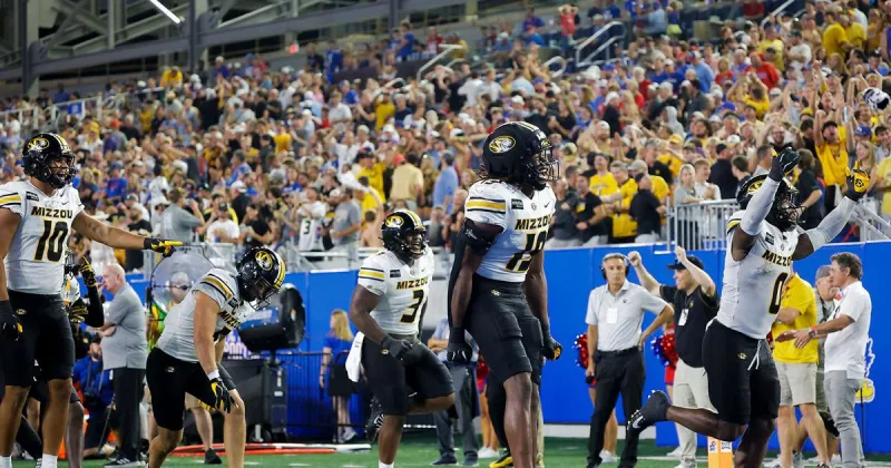 'We left Kansas bleeding again': Tensions bubble over as Mizzou 'embarrassed' KU 38-21 in Lawrence