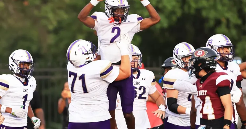 Austin Daylen-Harvey breaks out with seven total TDs to lead CBC's wild win over De Smet