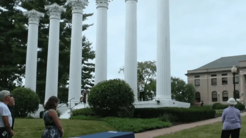 Westminster College plants 2,977 flags to honor 9/11 victims, D-Mort leader recalls call
