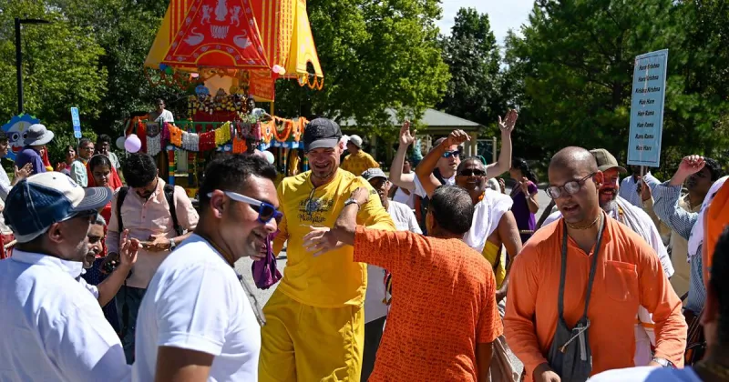 Hare Krishna festival brings joy to Stephens Lake Park