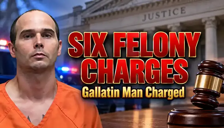 Gallatin man faces six felony charges involving assault, firearms