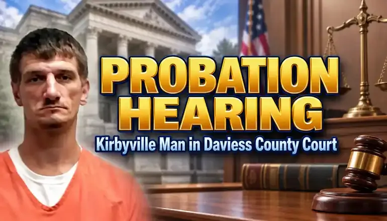 Kirbyville man faces probation hearing in Daviess County court