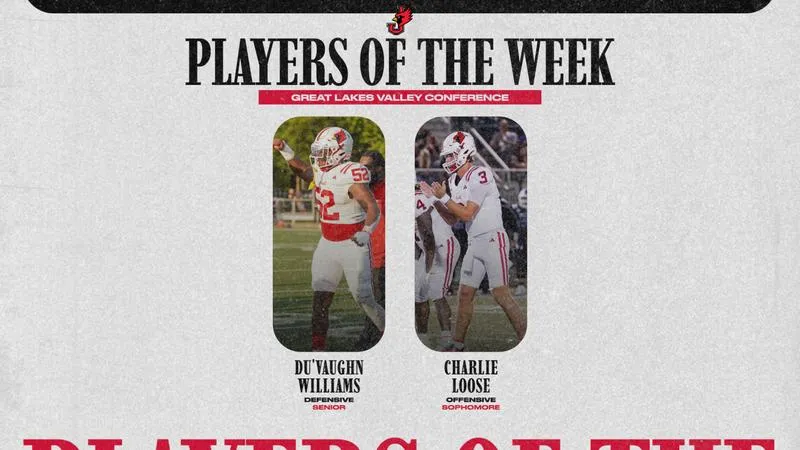 Williams, Loose Pick Up GLVC Player of the Week Honors