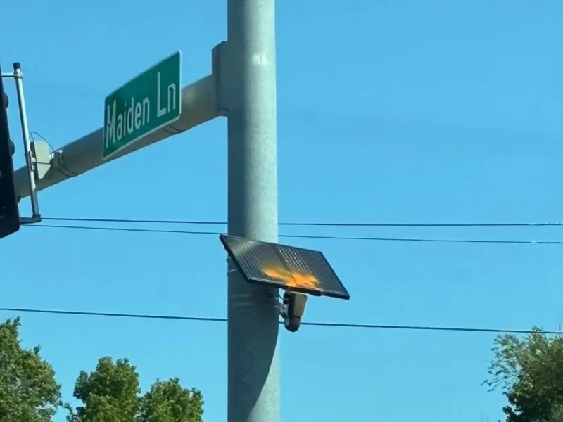 Orange paint splashed across Joplin Flock camera amid privacy debate