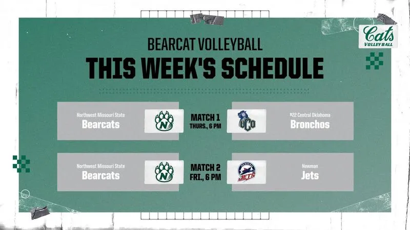 Volleyball opens at home against No. 22 UCO, Newman
