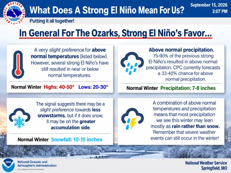 Very strong El Nio could shape warm, wet winter after weeks of abnormal heat