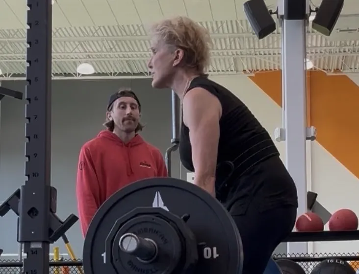Affton resident Sally Haas takes on powerlifting in her seventies