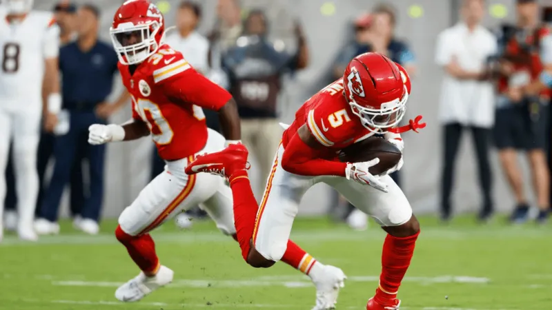 First-round pick Mansoor Delane likely to play for Chiefs vs the Colts on Sunday night