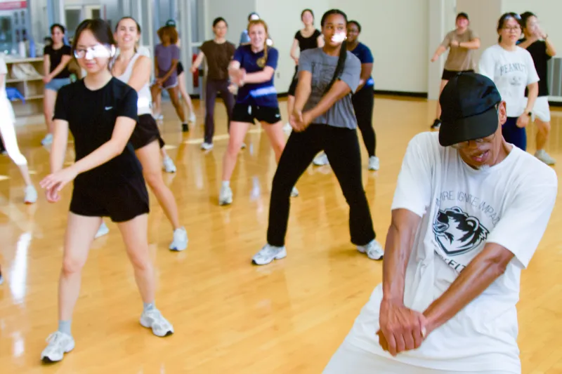 WashU's 'King' of Zumba teaches more than just dance moves