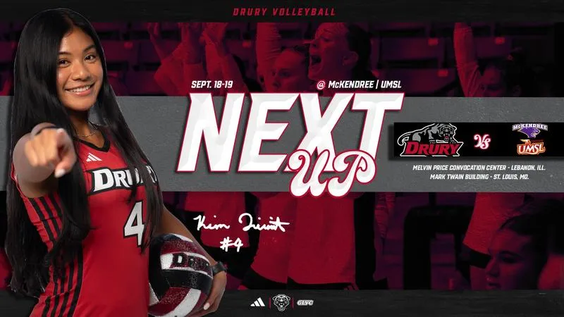 Volleyball Opens Conference Play at McKendree, UMSL