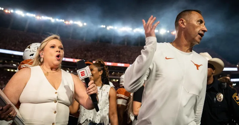 Texas' Sarkisian says he could have 'better' handled postgame interview that spawned fake videos