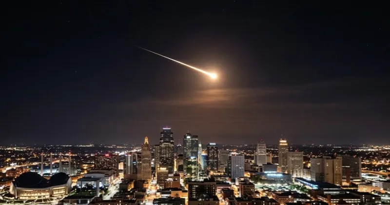Kansas City Metro Fireball Aftermath