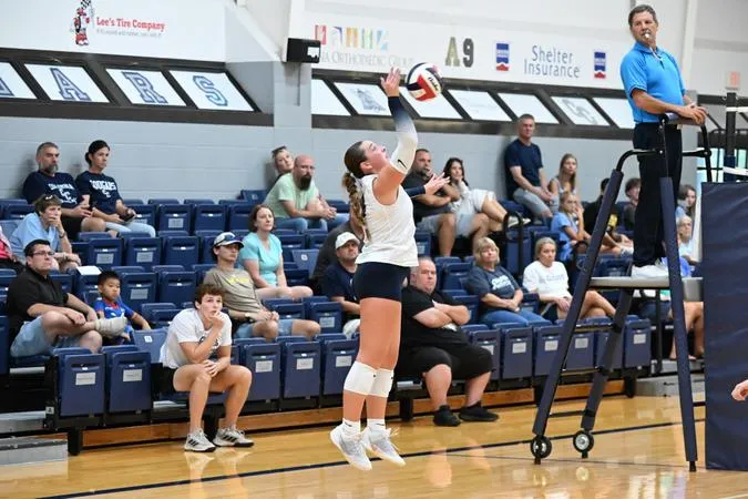 Cougars Sweep Eagles, Remain Unbeaten in AMC Play