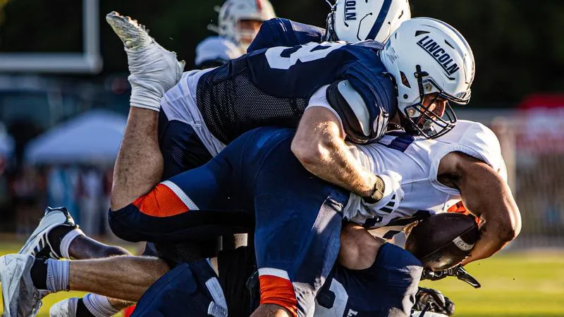 Blue Tigers Fall in Road Opener, 34-27